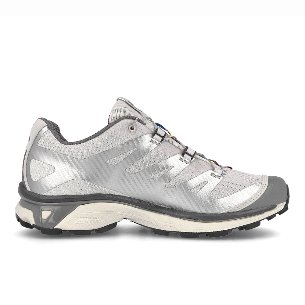 Salomon xt-4 advanced Silver Metallic / Lunar Rock / Black   Material | Overkill