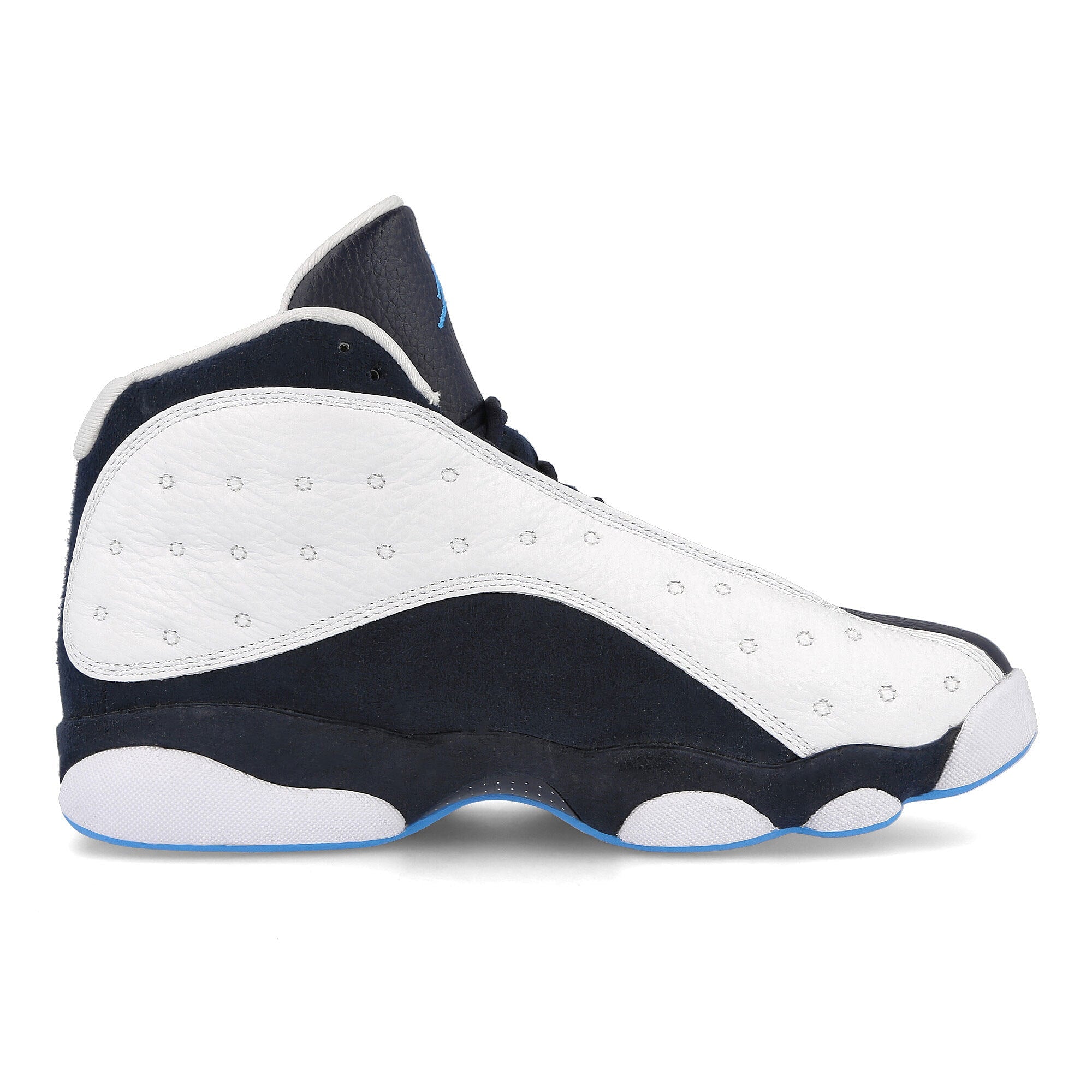 Jordan Air Jordan 13 Retro White / Dark Powder Blue - Multicolor   Material | Overkill