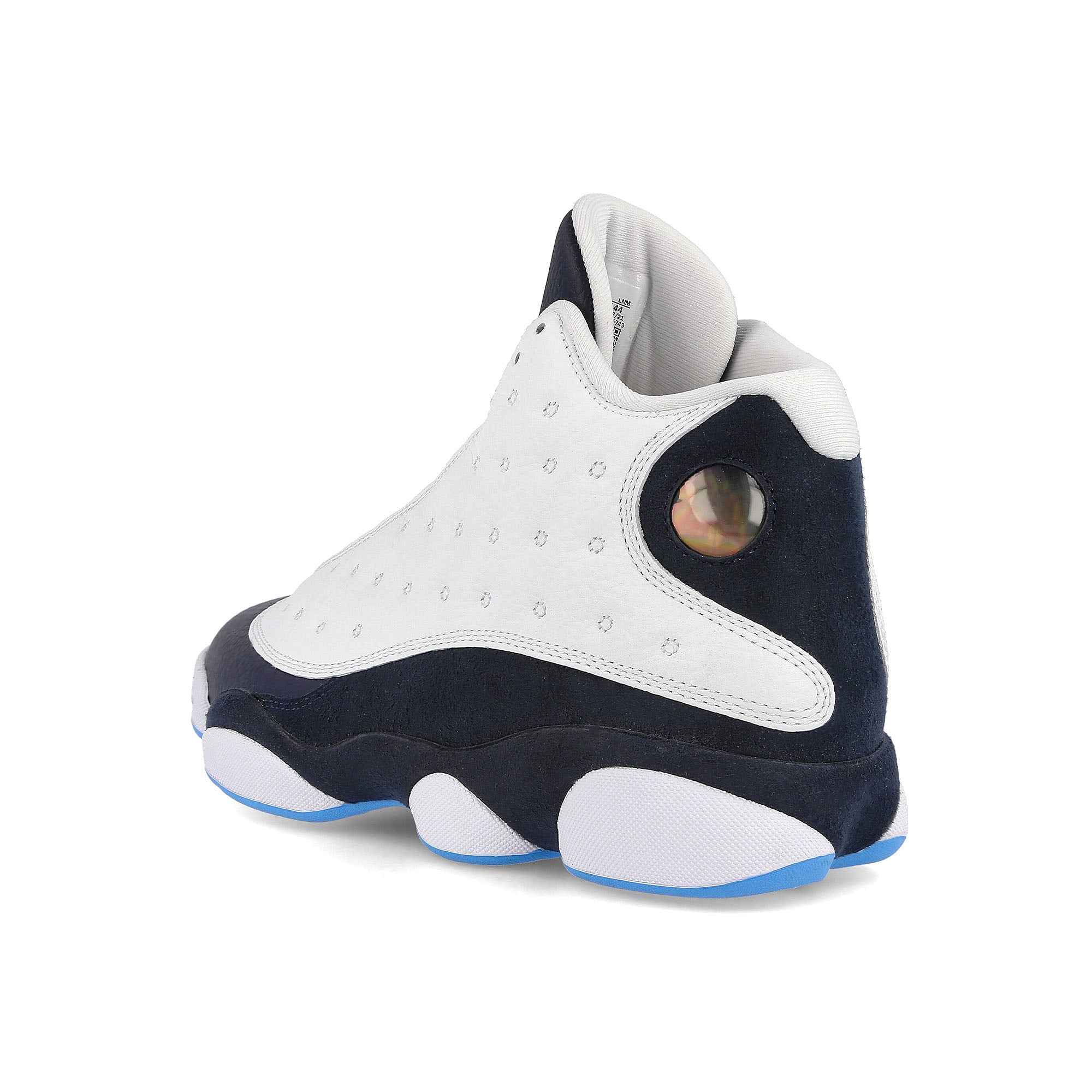 Jordan Air Jordan 13 Retro White / Dark Powder Blue - Multicolor  Close-up | Overkill