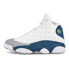 Jordan Air Jordan 13 Retro White / Fire Red - French Blue - light Steel Grey Mid Top Sneakers 414571 164 | Overkill