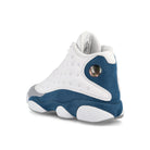 Jordan Air Jordan 13 Retro White / Fire Red - French Blue - light Steel Grey Mid Top Sneakers  Material | Overkill