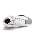 Jordan Air Jordan 13 Retro White / Fire Red - French Blue - light Steel Grey Mid Top Sneakers  Detailfoto | Overkill