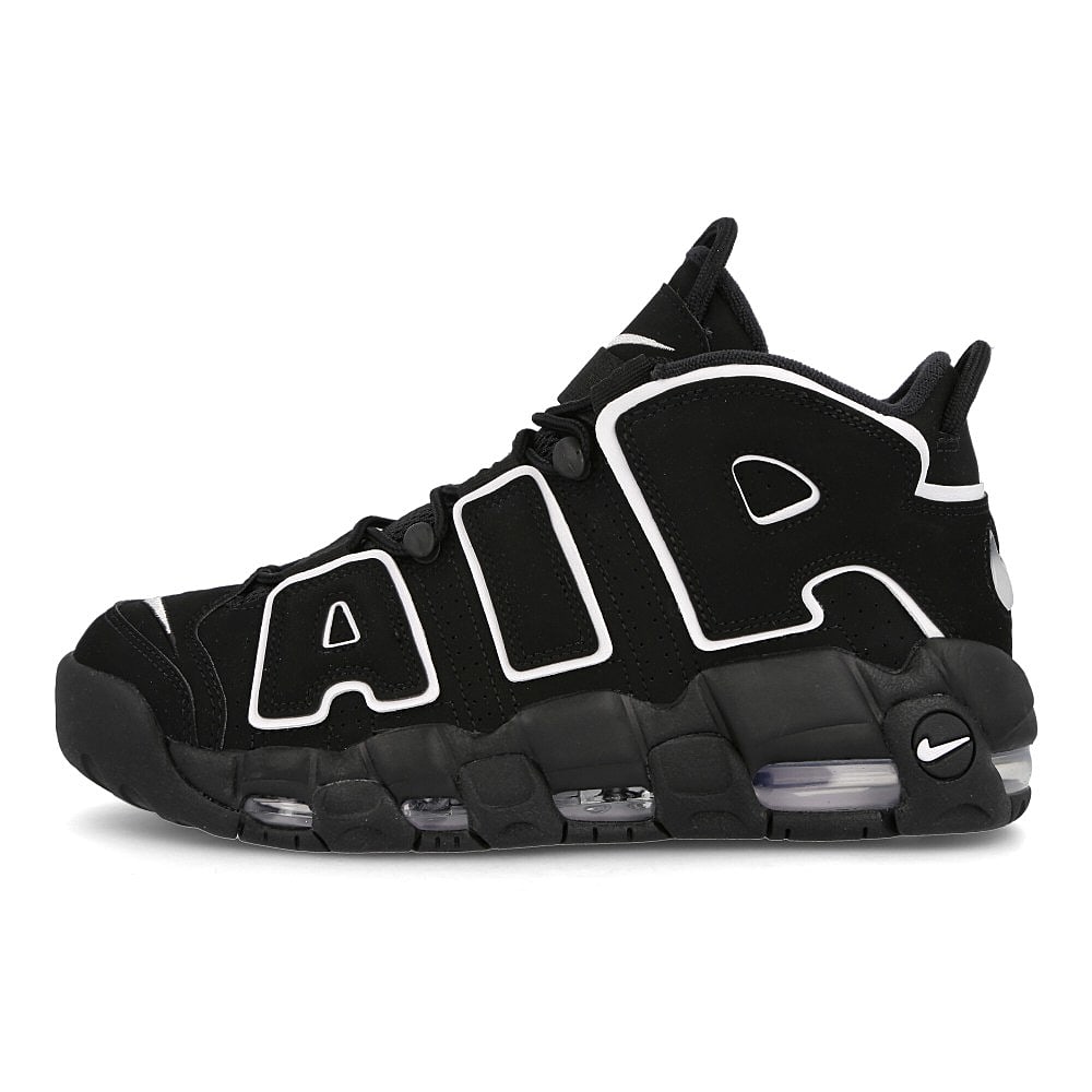 Nike air more uptempo Black / White - Black Sneakers 414962 002 | Overkill