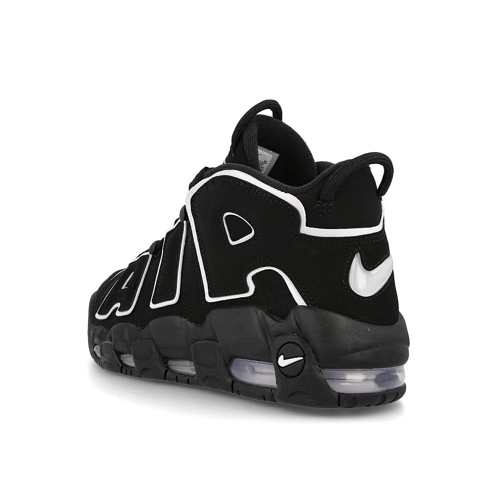 Nike air more uptempo Black / White - Black Sneakers  Material | Overkill