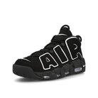 Nike air more uptempo Black / White - Black Sneakers  Close Up | Overkill