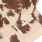 Obey Cow Pattern Zip Sweater Cow Multi cardigan 151010050-COW Detail View 1 | Overkill
