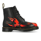 Dr. Martens 1460 Pascal Black / Vibrant Red / DMS Yellow Boots 41517001 Silhouette | Overkill