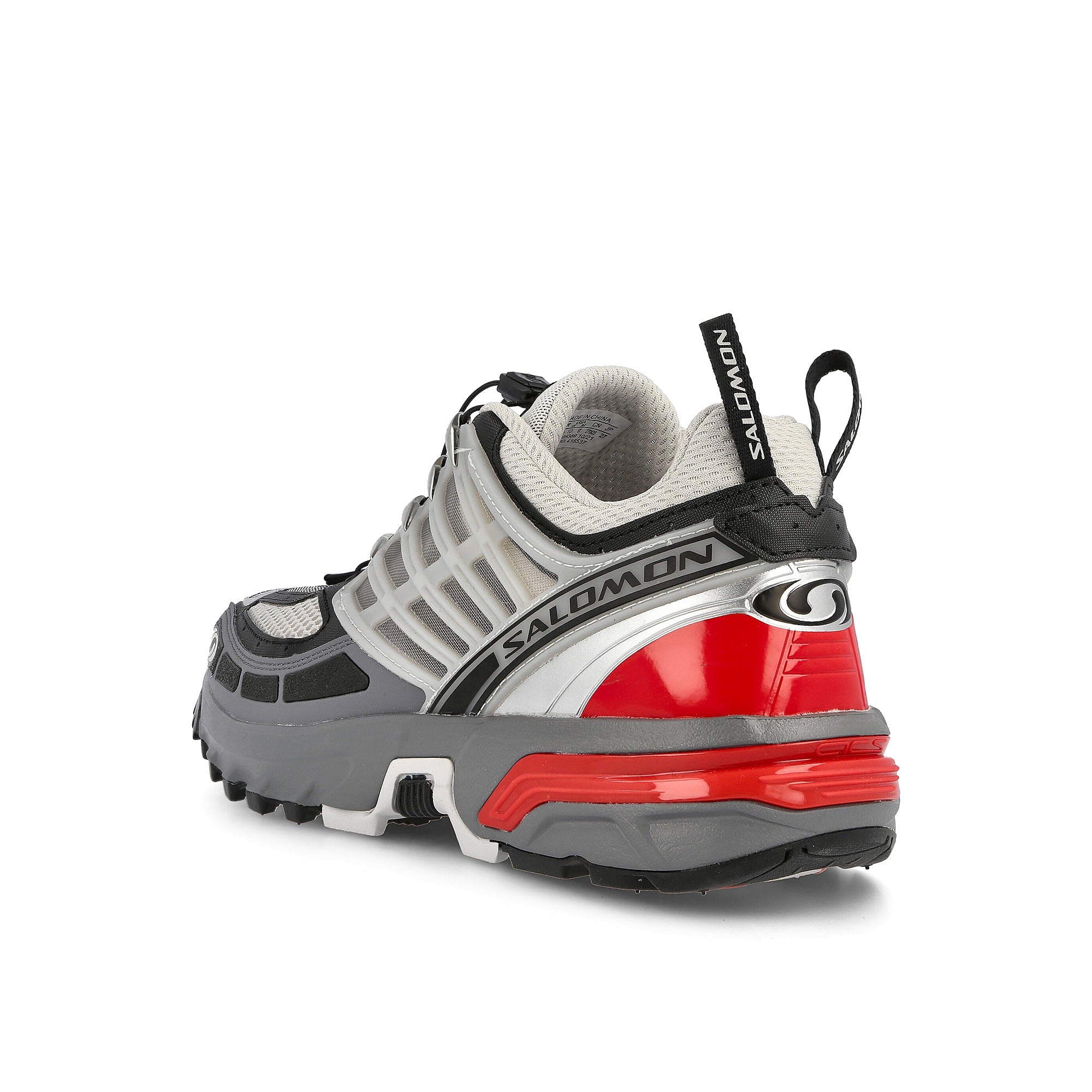 Salomon acs pro advanced Lunar Rock / Quiet Shade / Goji Berry  Close-up | Overkill