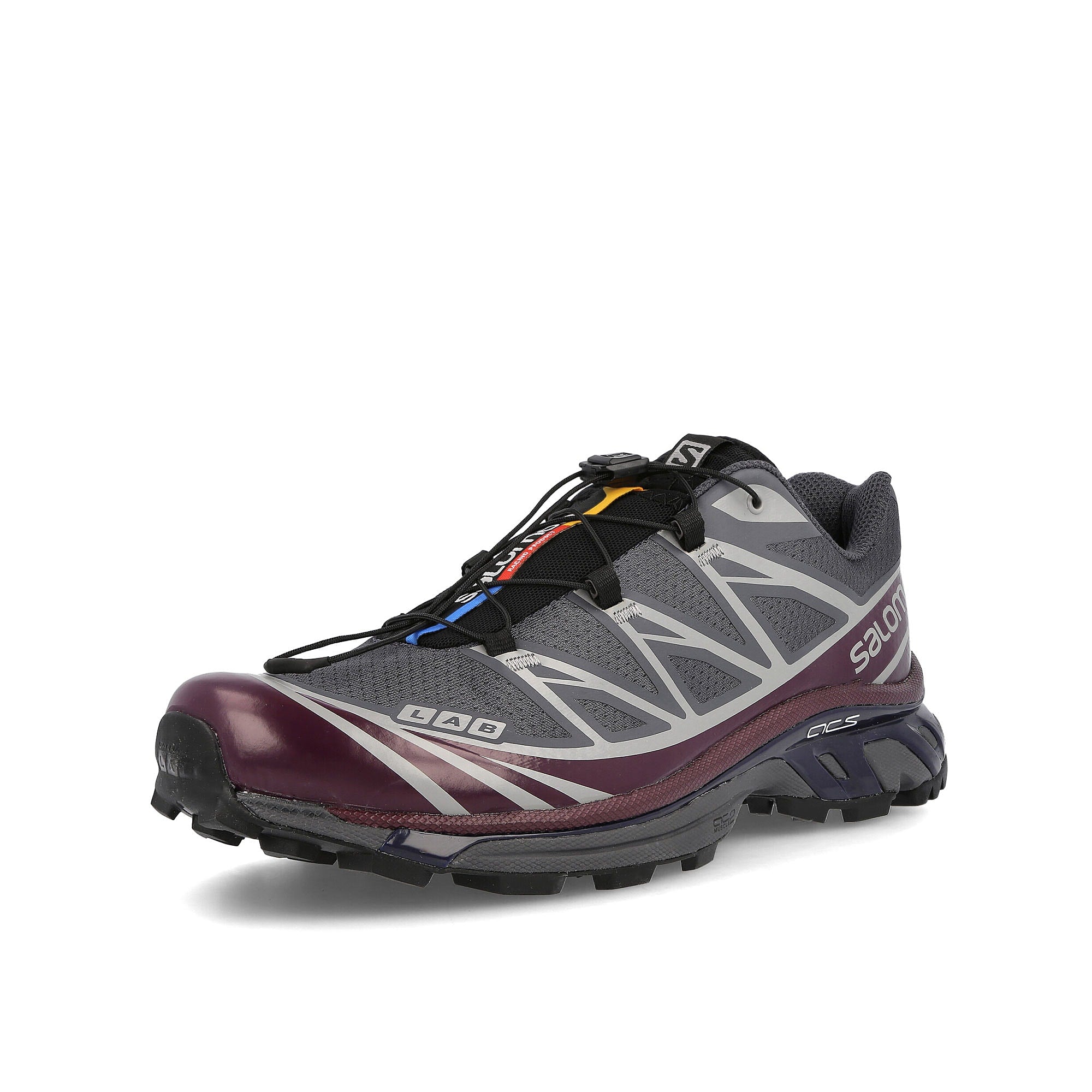 Salomon xt-6 advanced Ebony / Maverick / Evening Blue  Detailfoto | Overkill