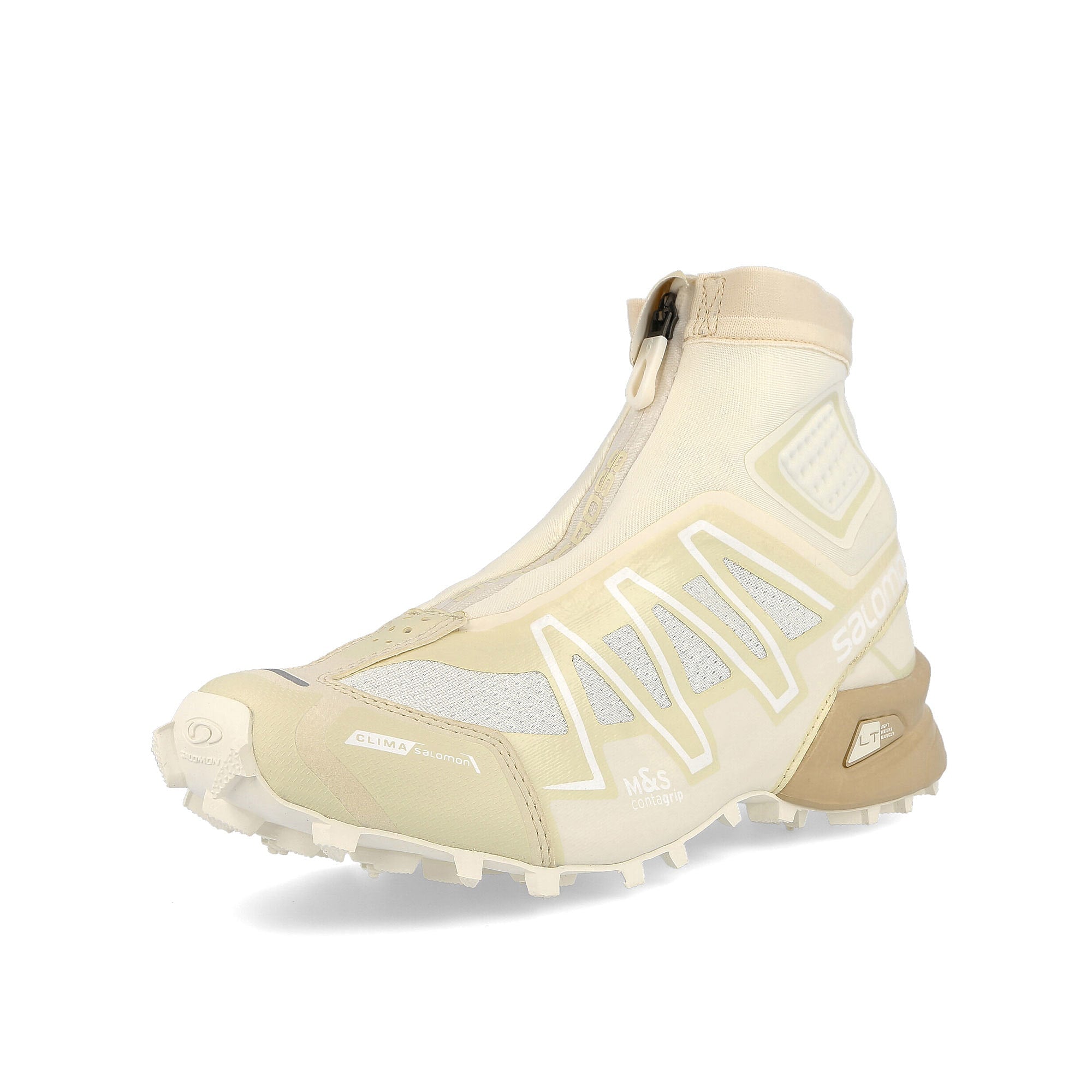 Salomon snowcross advanced Vanilla Ice / Bleached Sand / Safari )  Detailfoto | Overkill