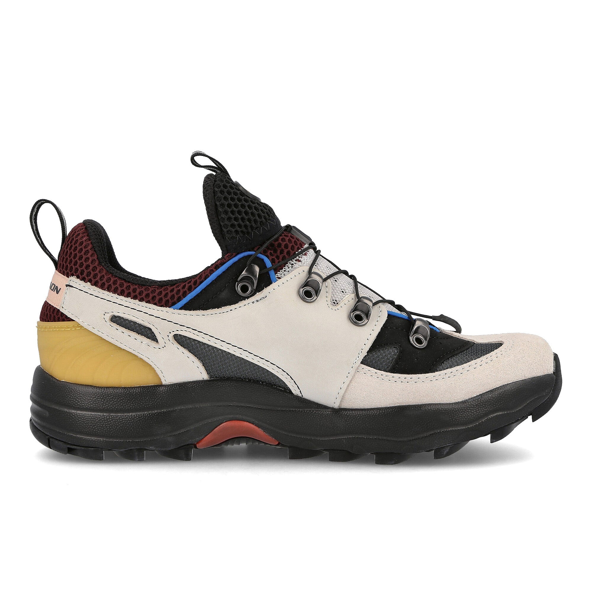 Salomon raid wind advanced Lunar Rock-Wine Tasting-Blue Aster Sneakers  Silhouette | Overkill