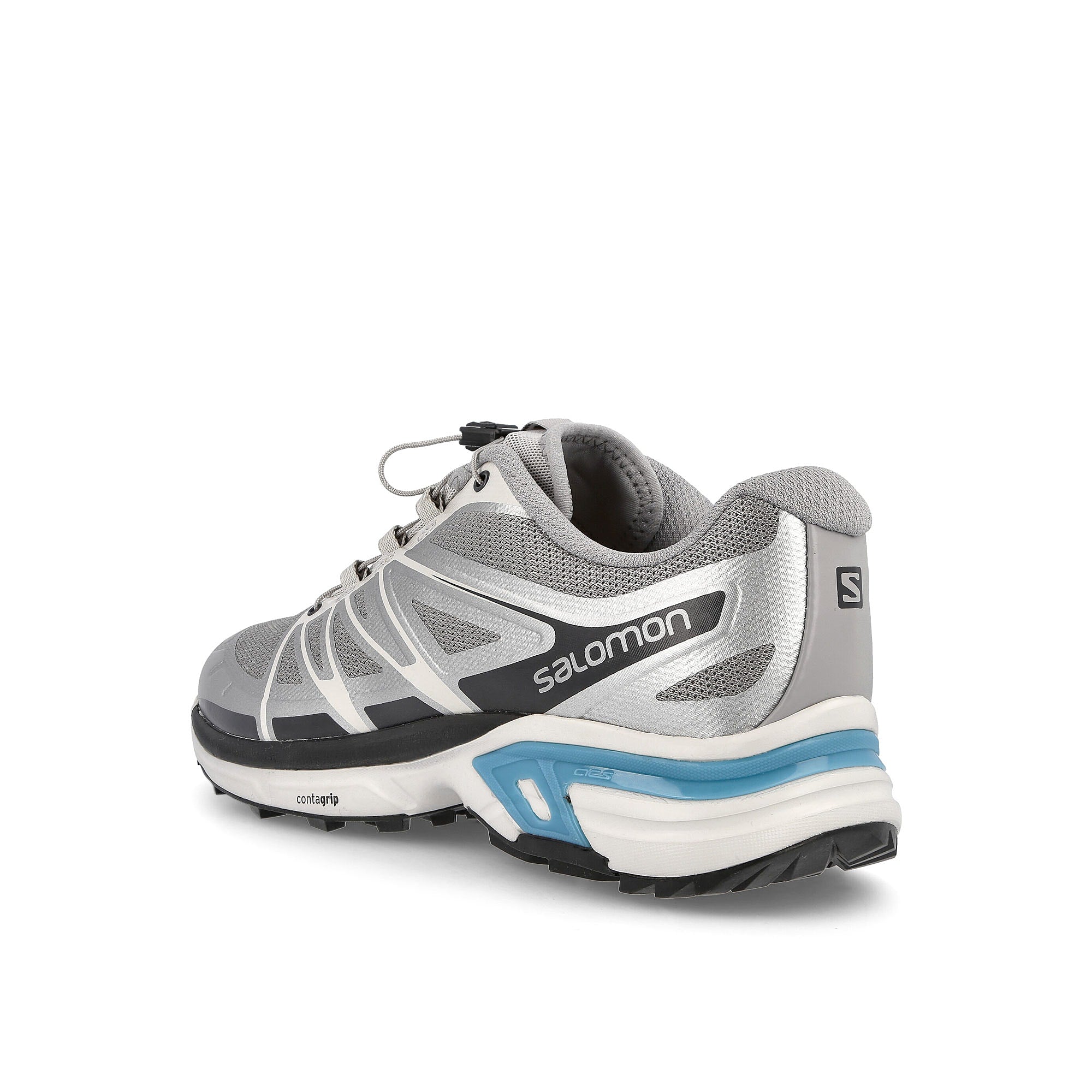 Salomon xt-wings 2 advanced Alloy / Silver Metallic / Delphinium Blue  Close-up | Overkill