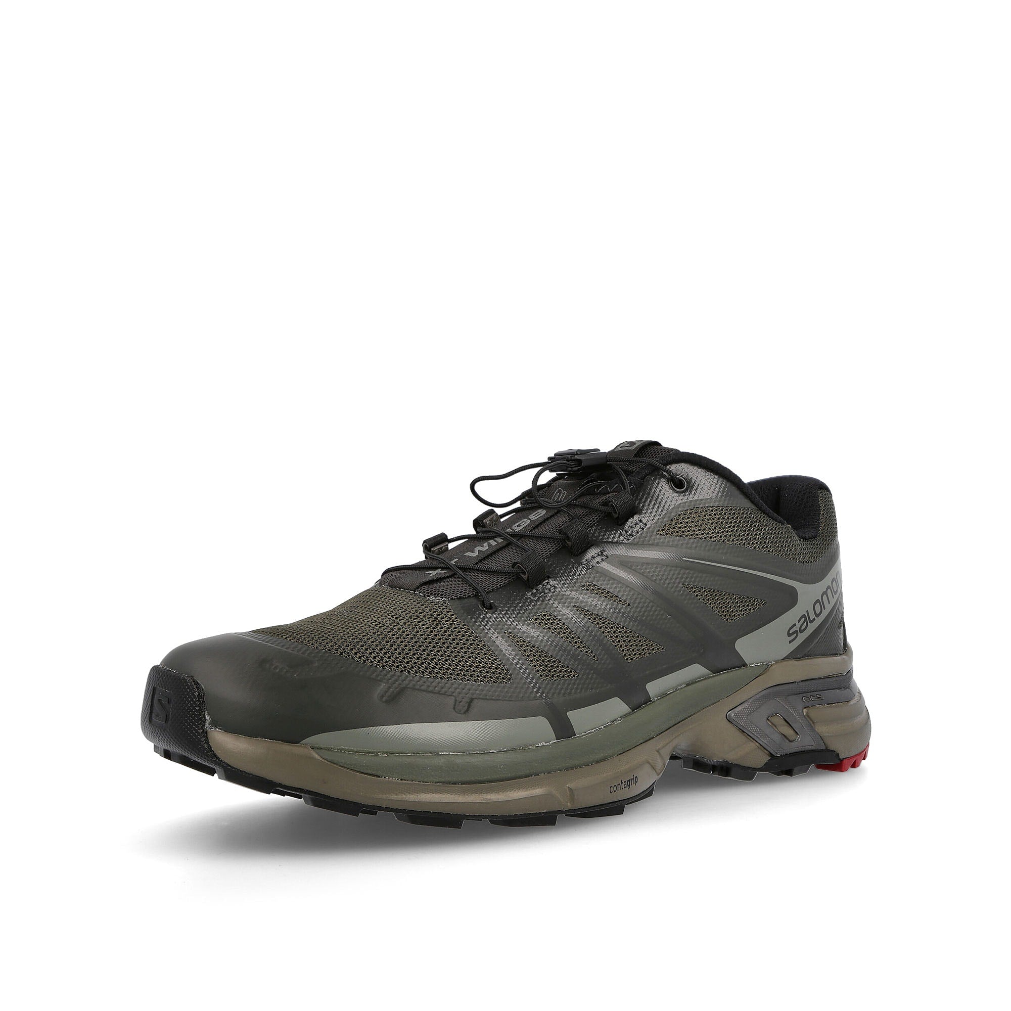 Salomon xt-wings 2 advanced Peat / Cator Grey / Bungee Cord  Detailfoto | Overkill