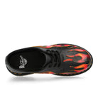 Dr. Martens 1461 Flame Black / Vibrant Red / DMS Yellow Low Top Sneakers 41604001 Close-up | Overkill