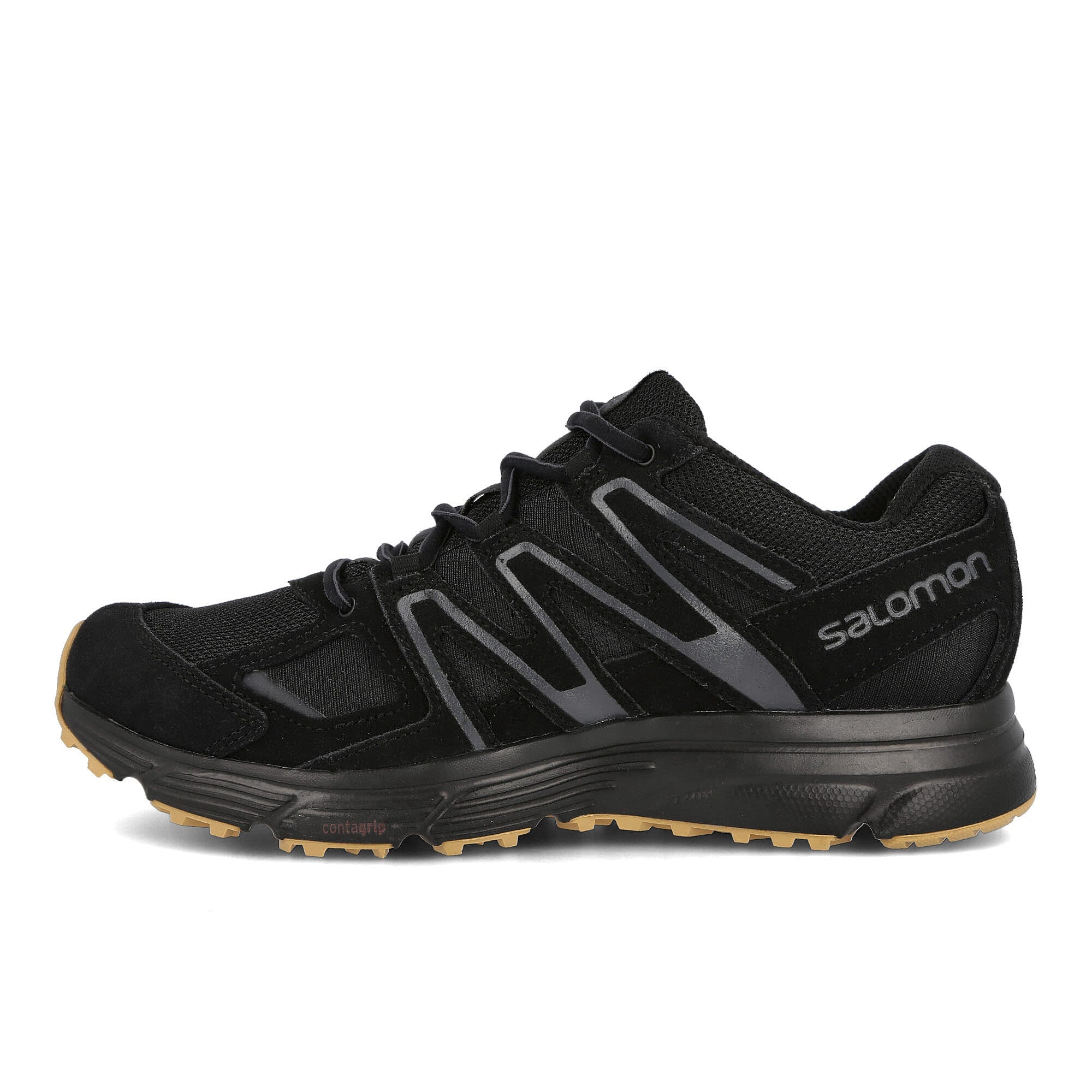 Salomon x-mission suede Black / Ebony / Gum 3  416071 | Overkill