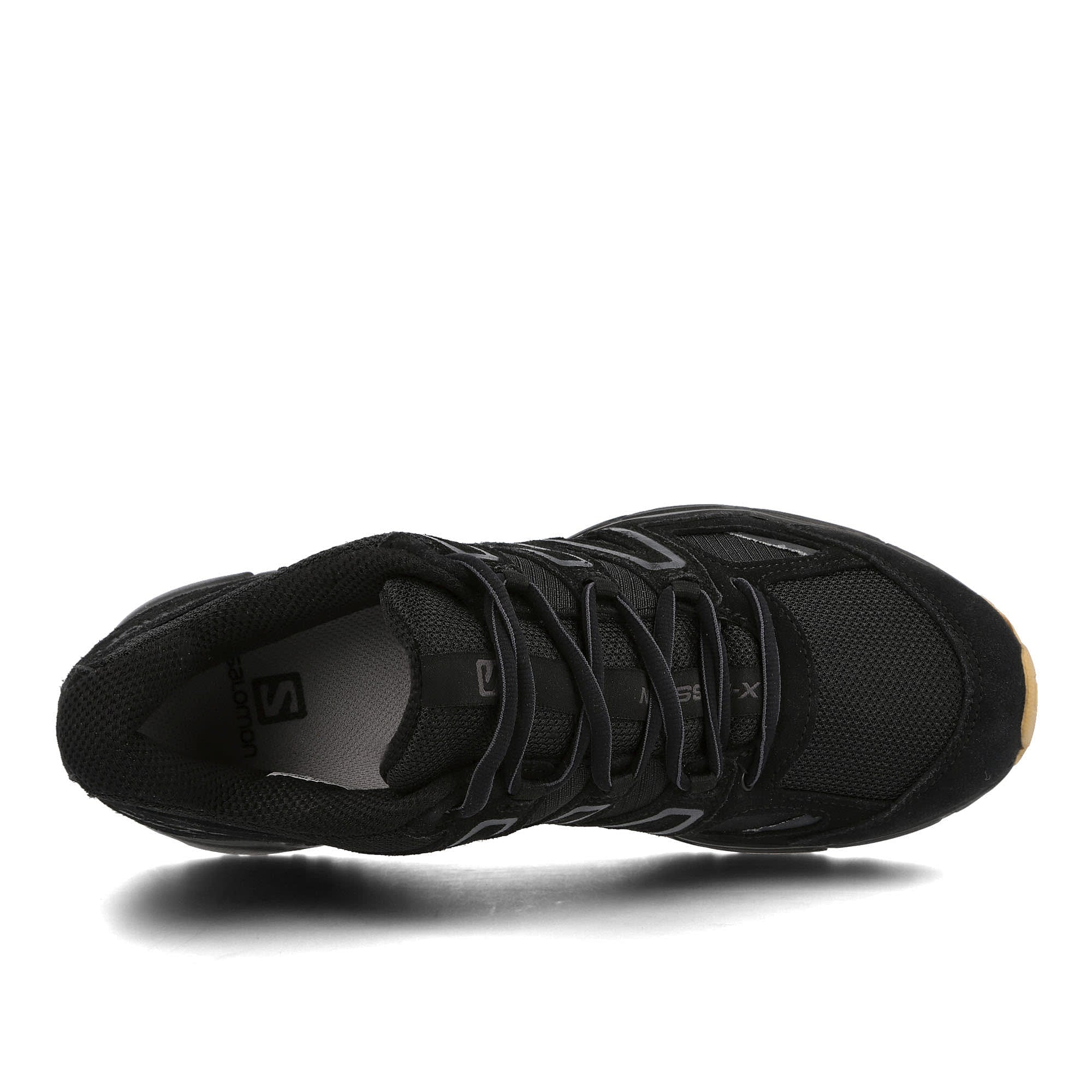 Salomon x-mission suede Black / Ebony / Gum 3  Detail view 1 | Overkill