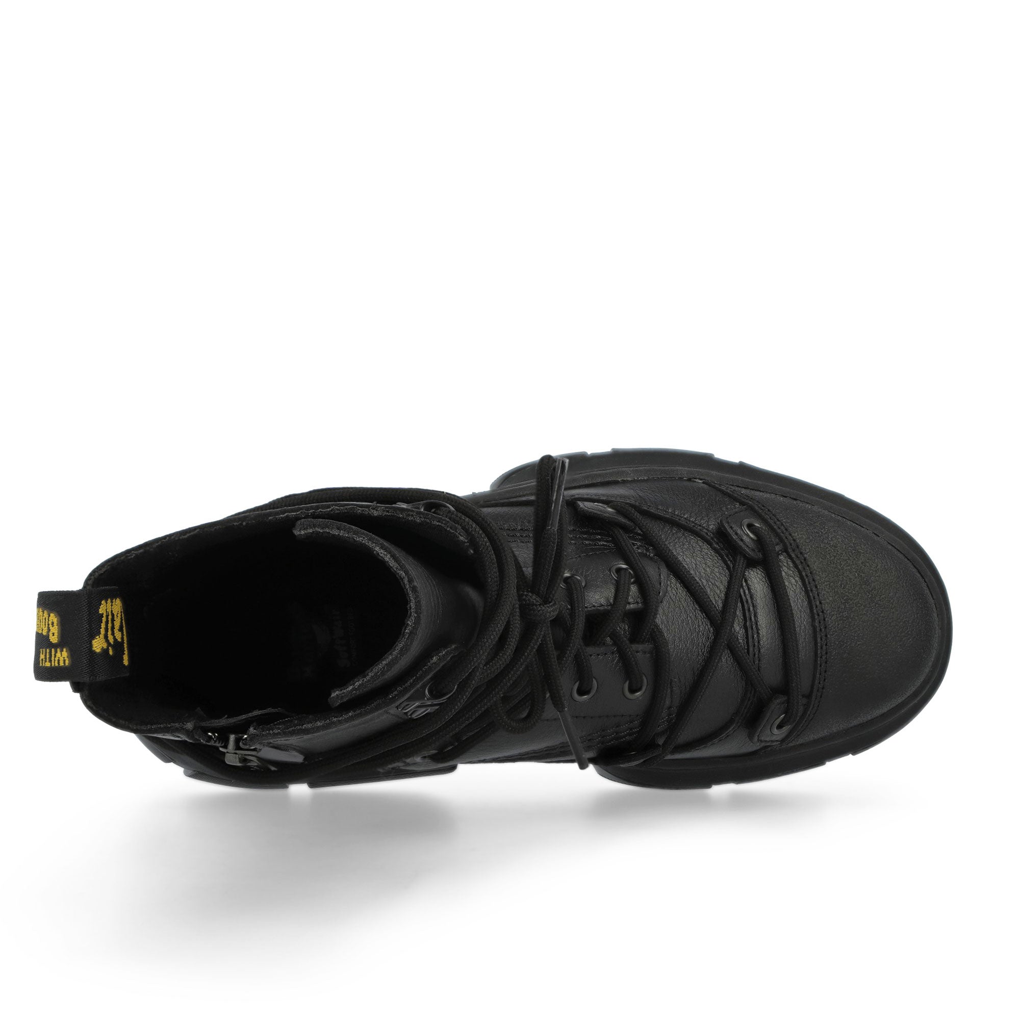 靴 Dr.Martens DMXL LACE Dr. Martens DMXL LACE UNISEX - Platform boots - black lunar/black