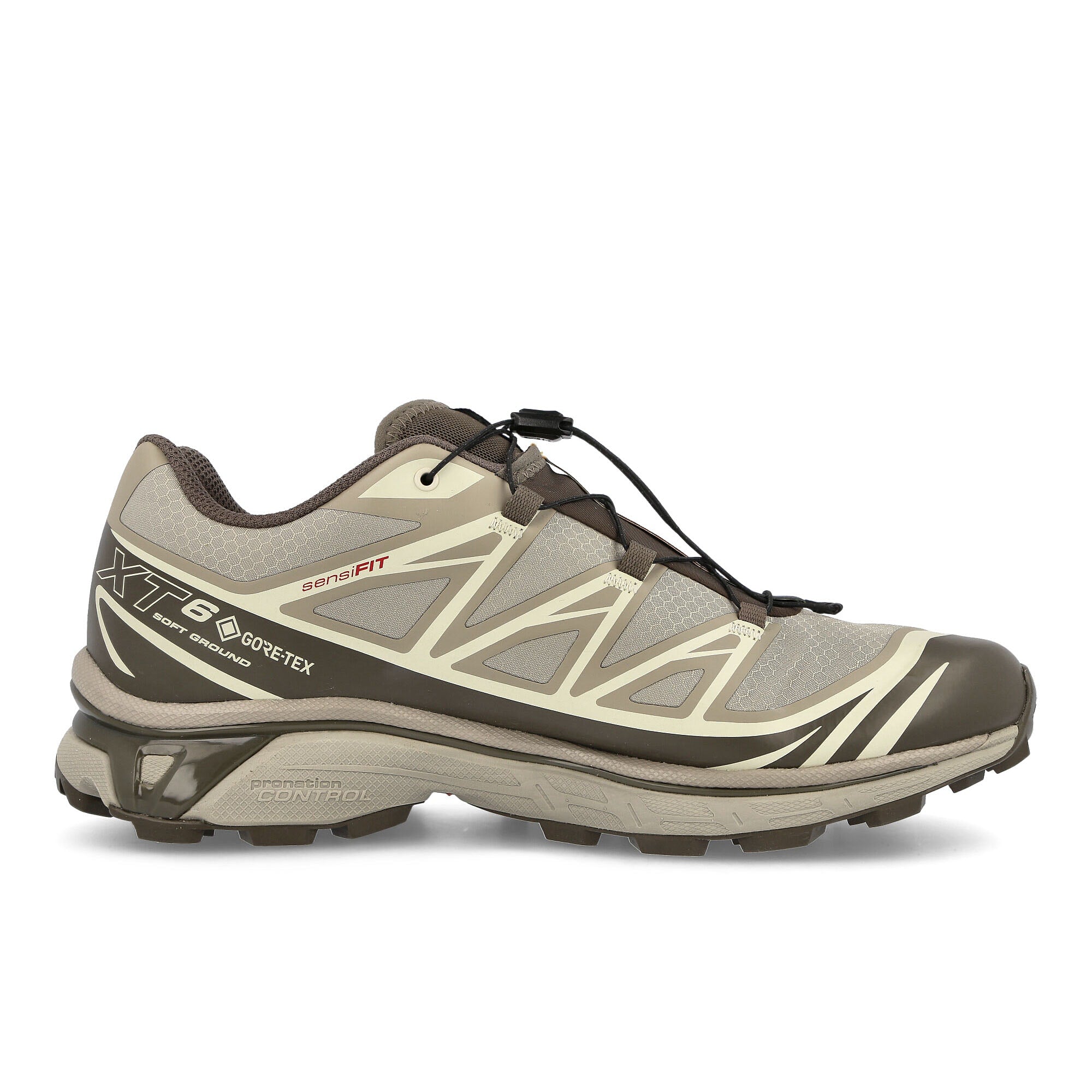 Salomon XT-6 Gore-Tex Vintage Kaki / Major Brown / Turtledove Sneakers  Silhouette | Overkill