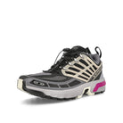 Salomon ACS Pro Advanced Black / Alloy / Feather Gray Low Top Sneakers  Close Up | Overkill