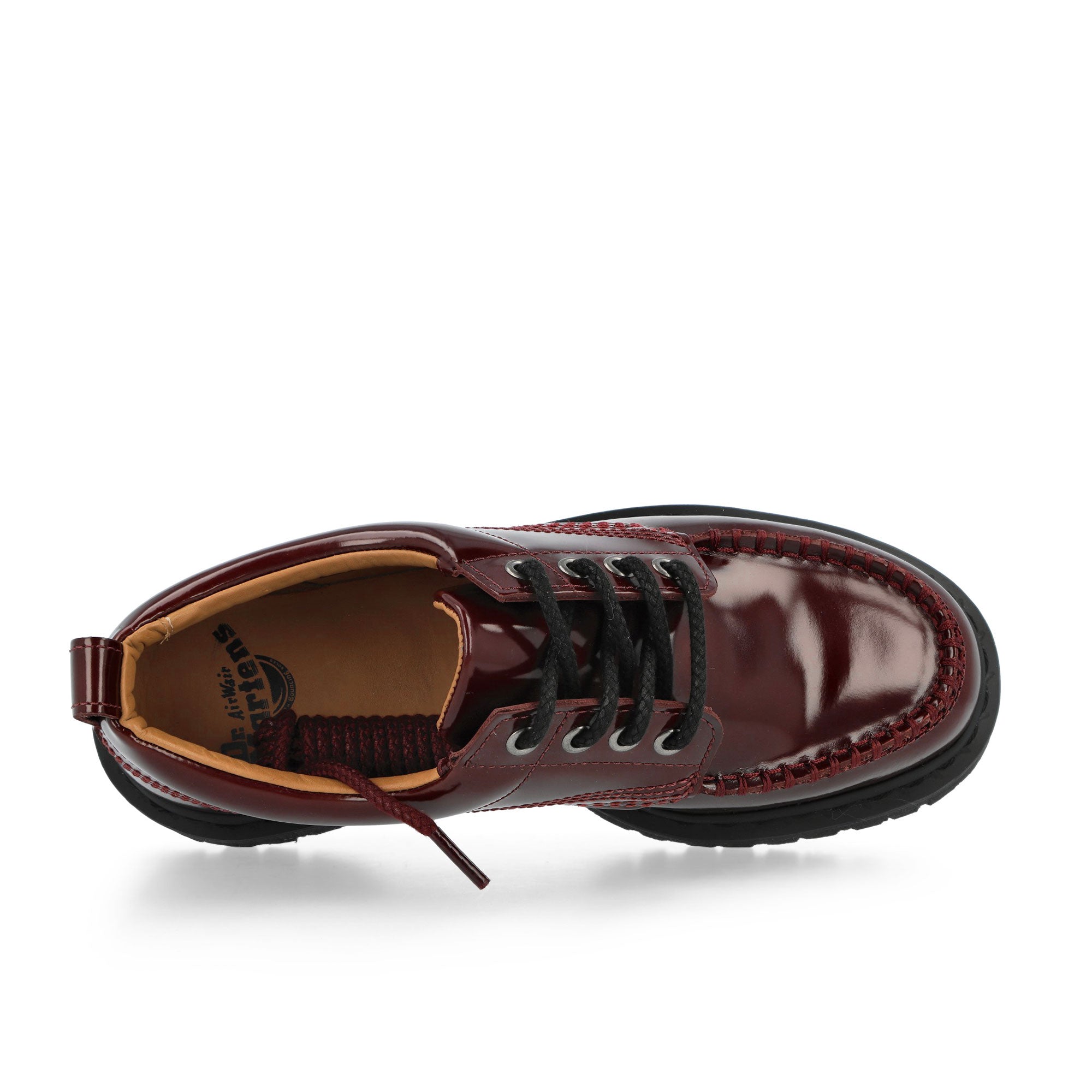 Dr. Martens Lowell Cherry Red Loafers & Lace Ups 42436600 Detailfoto | Overkill
