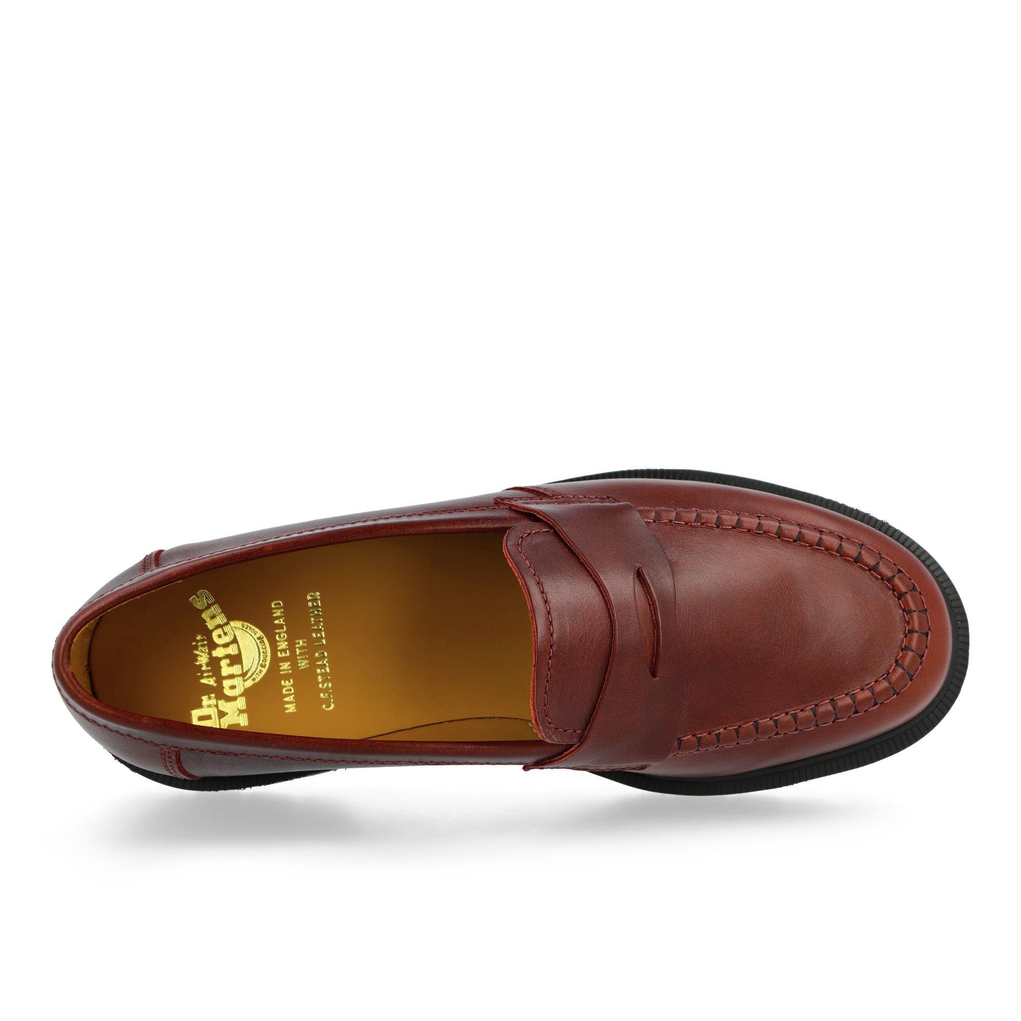 Dr. Martens Delapre Penny Loafer Burgundy Loafers & Lace Ups 42692600 Detailfoto | Overkill
