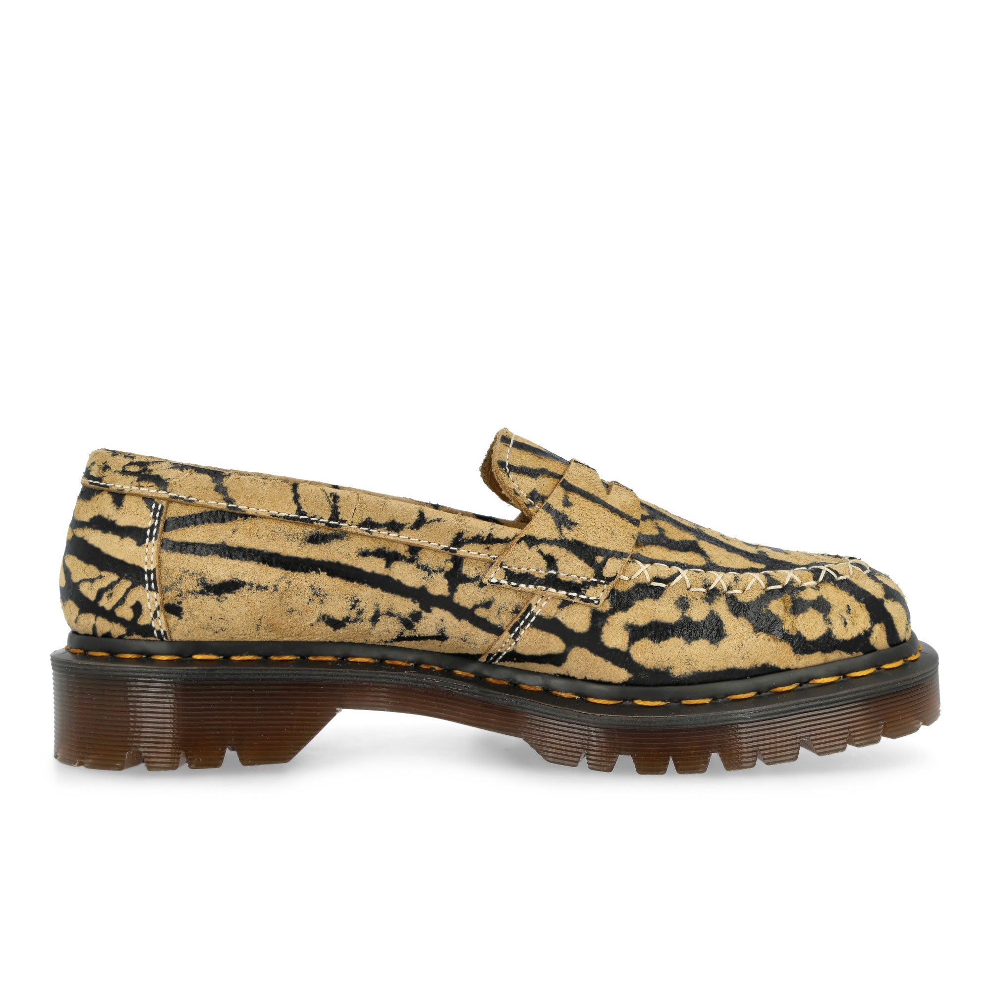 Dr. Martens Delapre Penny Loafer Teak / Black Loafers & Lace Ups 42707200 Silhouette | Overkill

