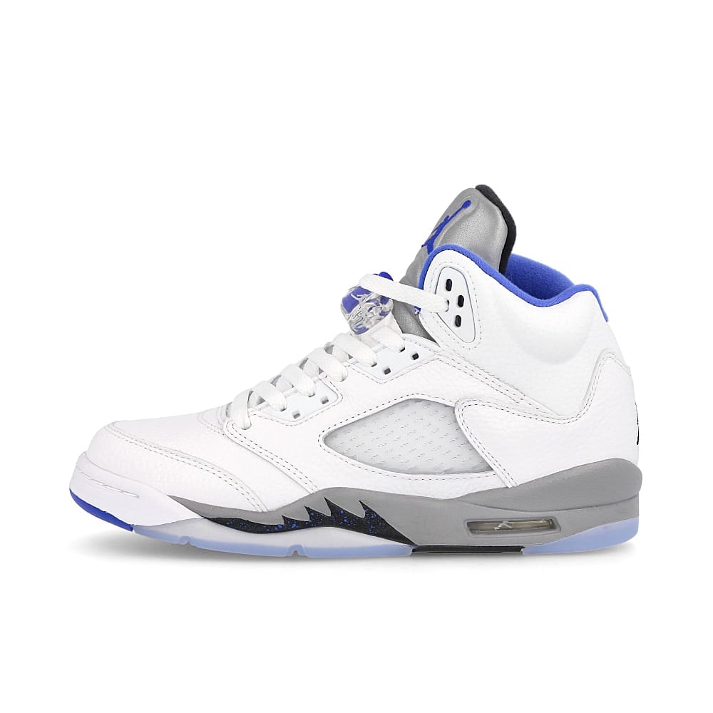 Jordan Air Jordan 5 Retro GS White / Hyper Royal - Stealth Black  440888 140 | Overkill
