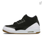 Jordan Air Jordan 3 Retro 3 GS Black / White - Gum - Medium Brown Sneakers 441140 022 | Overkill