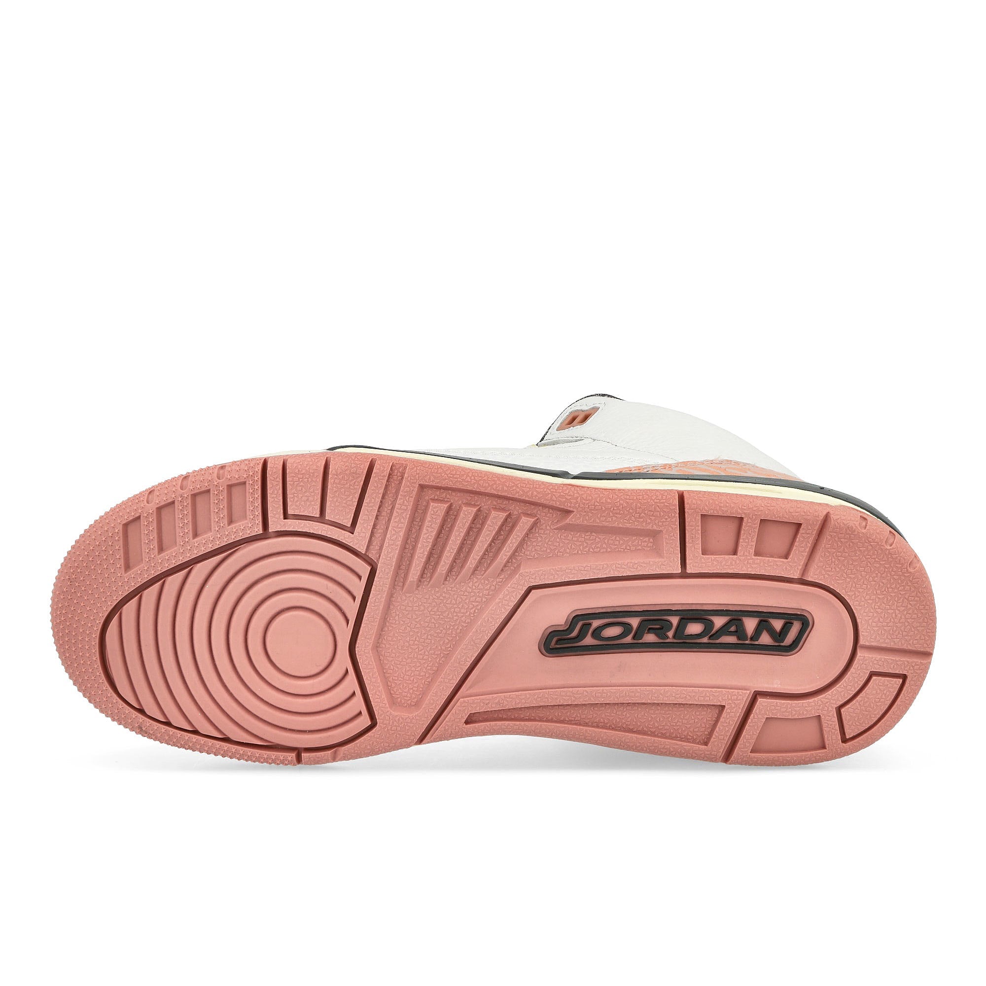 Jordan Air Jordan 3 Retro GS White / Anthracite - Red Stardust - Sail High Top Sneakers  Detail View 1 | Overkill