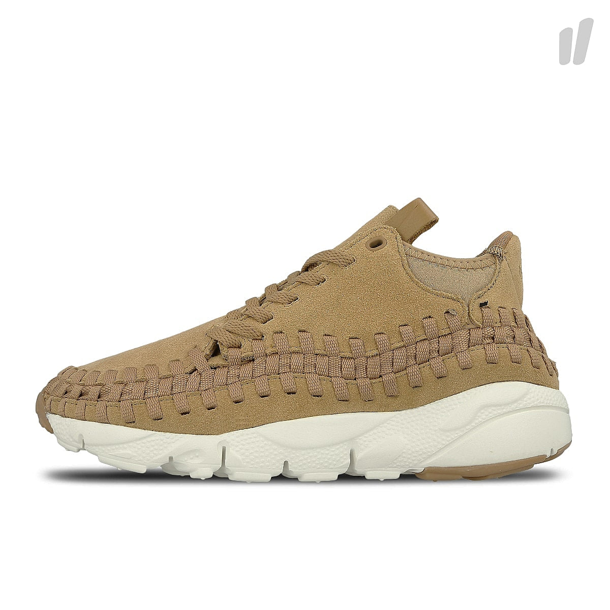Nike air footscape woven chukka Flax / Flax - Sail - Gum Med Brown Low Top Sneakers  | Overkill