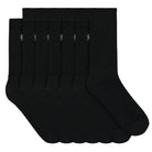 Polo Ralph Lauren Classic Crew Socks 6 Pack Black Socks Material | Overkill