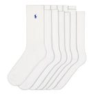 Polo Ralph Lauren Classic Crew Socks 6 Pack White / Colored Socks 449799740002 | Overkill