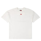 Tommy Jeans TJCU Split HEM Flag Tee Ancient White T-Shirts DM0DM15170YBH | Overkill