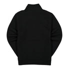 Parra Snaked 1/4 Zip Sweatshirt Black Sweatshirts Material | Overkill