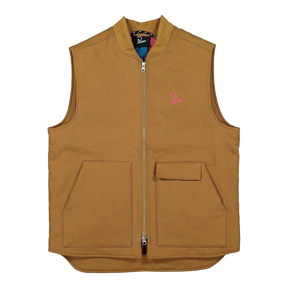 Parra Snake Pattern Vest Camel Vests 45100 | Overkill