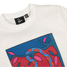 Parra Eves Garden T-Shirt White T-Shirts Close-up | Overkill