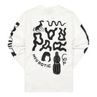 Parra Parra Things Longsleeve T-Shirt White Longsleeves Material | Overkill