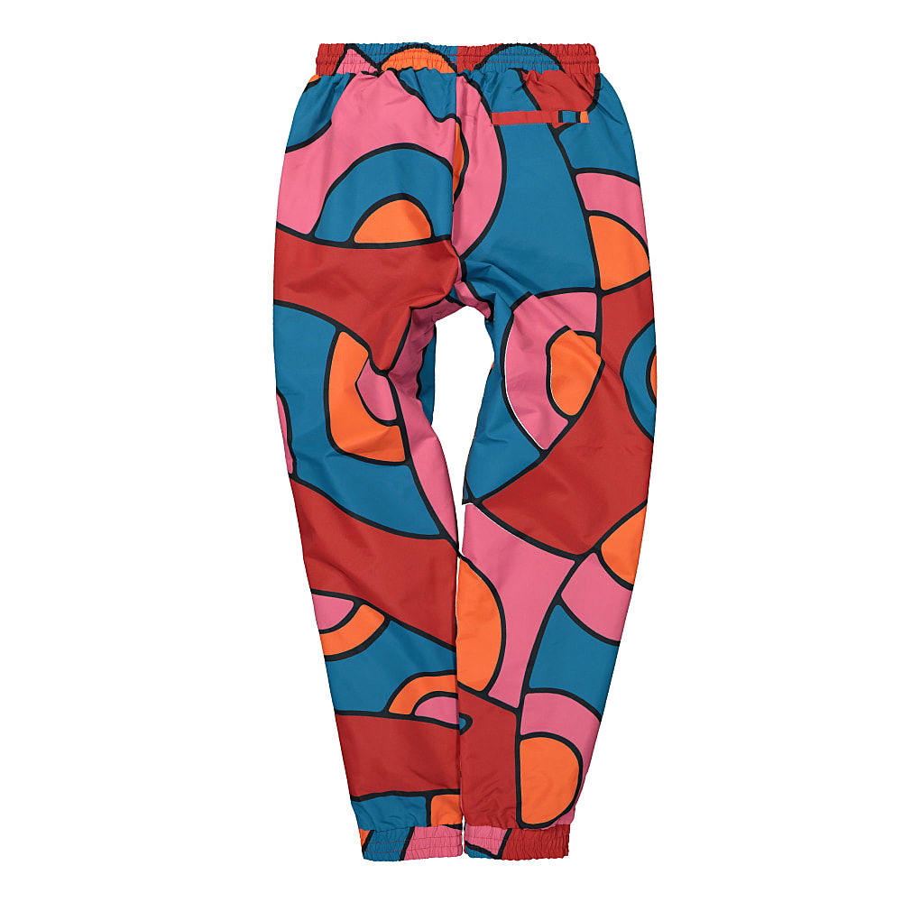 Parra Serpent Pattern Track Pants Multi Sweat & Track Pants Material | Overkill