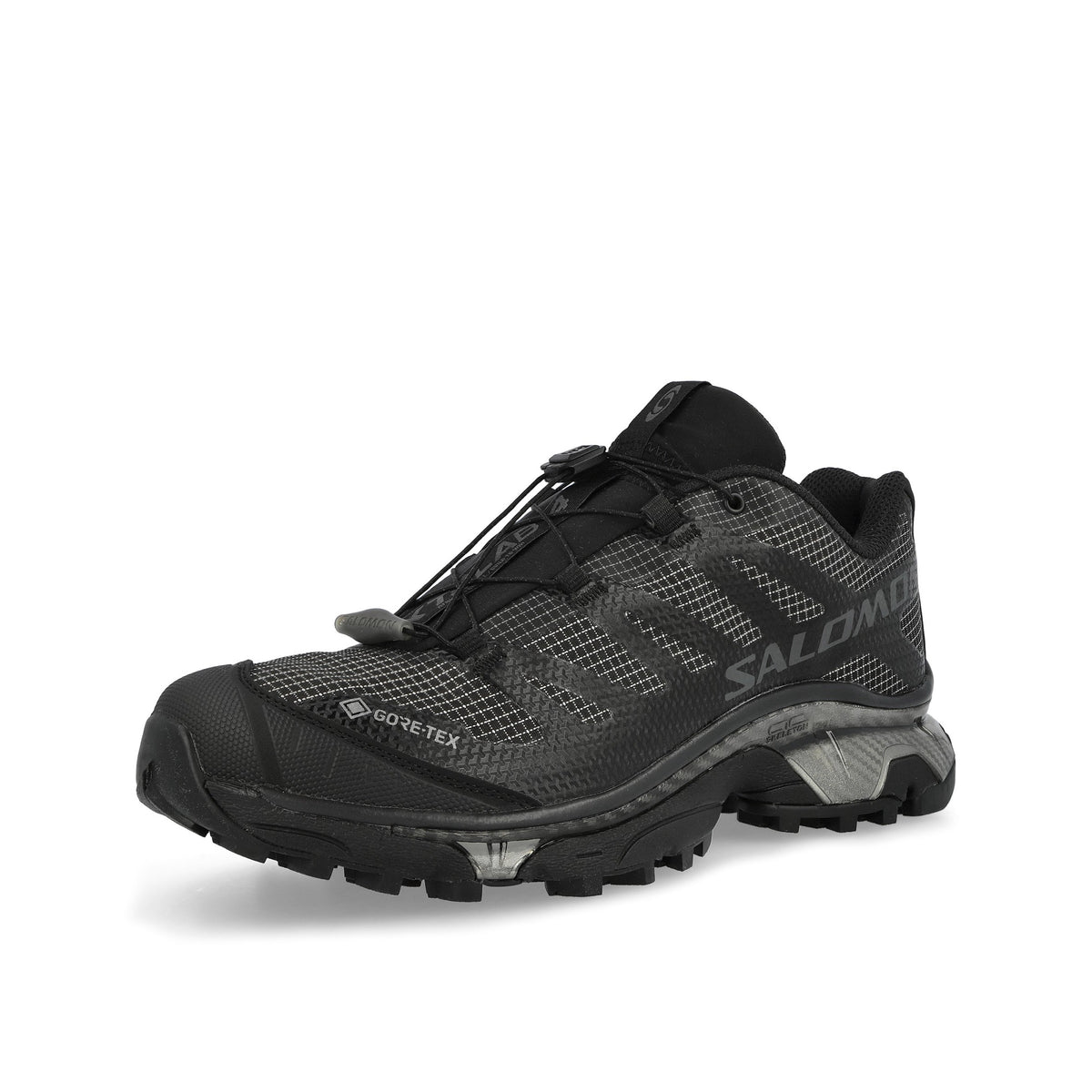 Salomon XT-4 OG GTX Black / Black / Black Low Top Sneakers 454190 Close-up | Overkill
