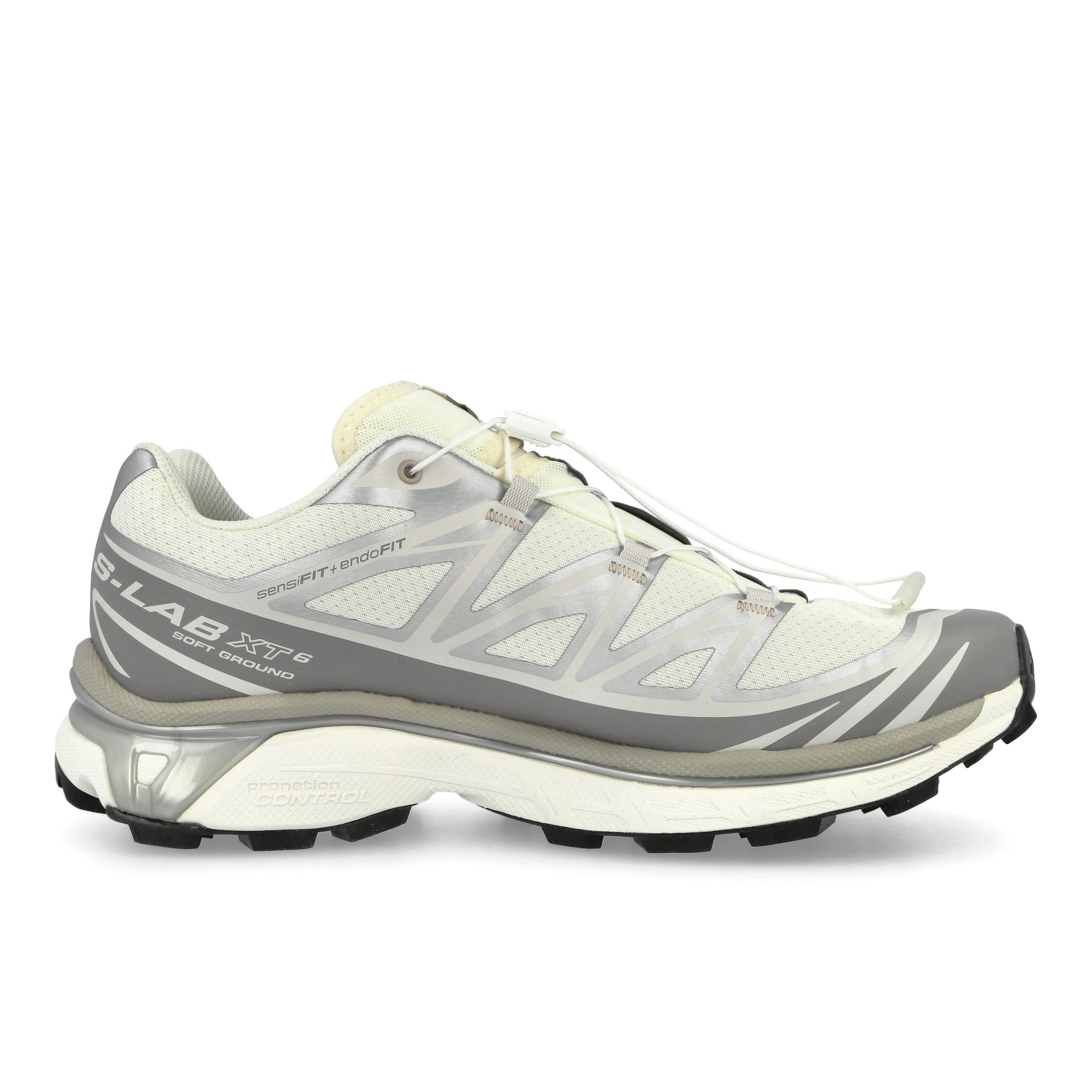 Salomon XT-6 Vanilla Ice / Footwear Silver / Lilac Ash Sneaker 454722 Silhouette | Overkill
