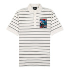 Parra Bar Messy Polo Shirt White Polo Shirts 45480 | Overkill