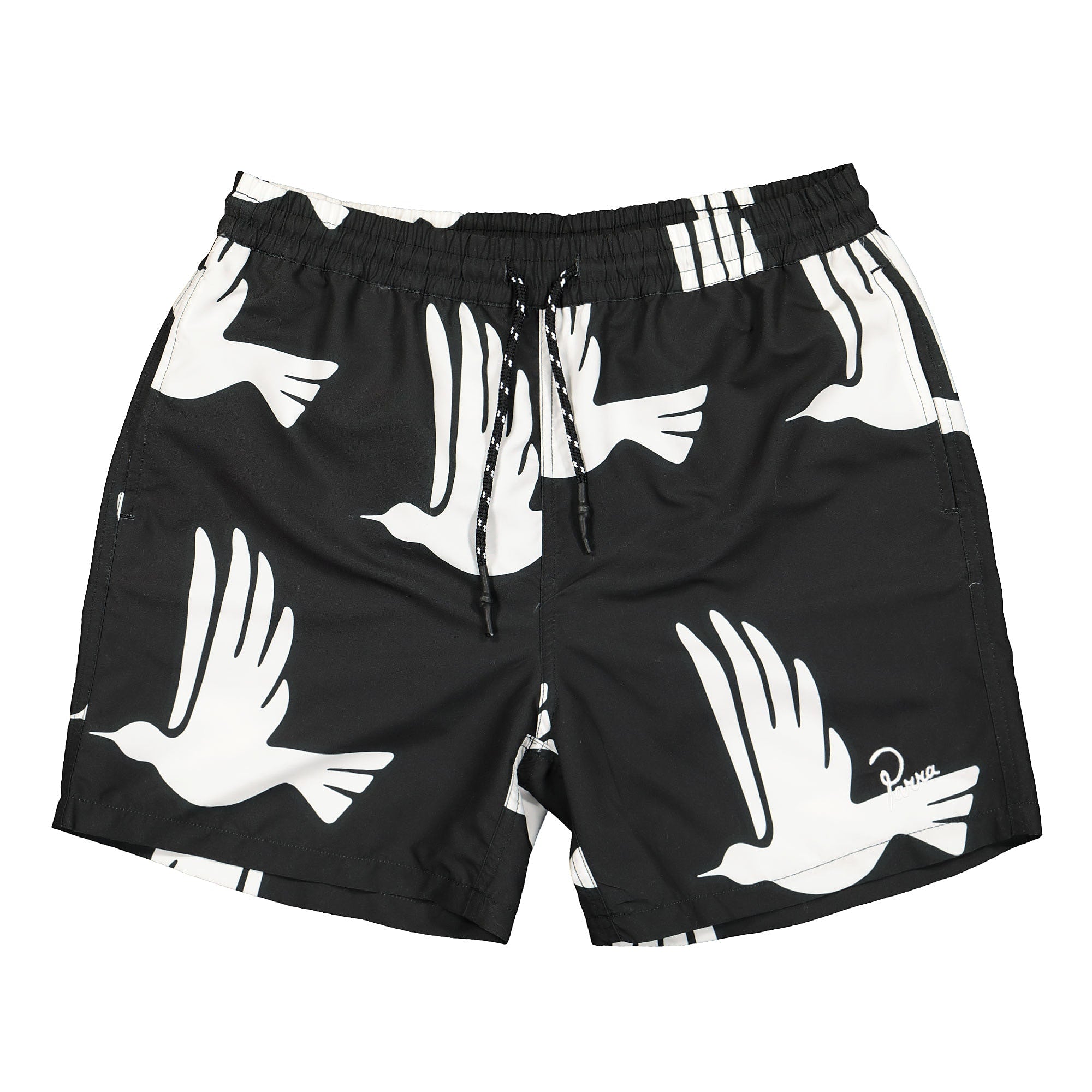 Parra Static Flight Swimshorts Black Swimwear 45500 | Overkill