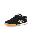 Woei x Umbro Speciali TR Suede Black / White / Pink Low Top Sneakers 45574U-4EK Detail View 1 | Overkill