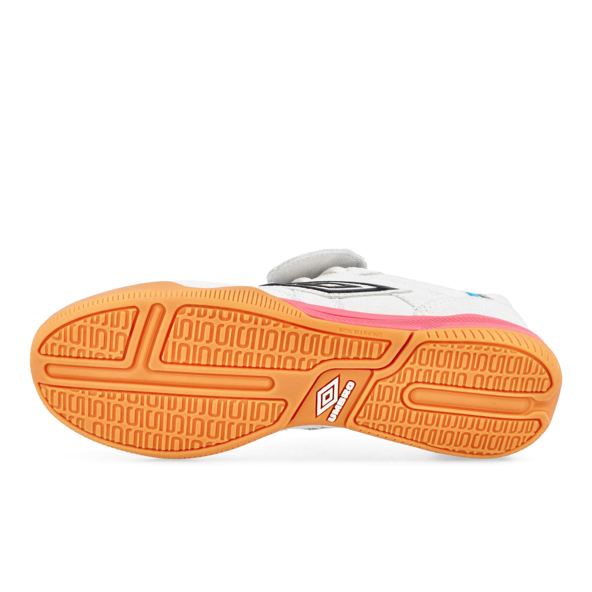 Woei x Umbro Speciali TR Suede White / Black / Light Pink / Light Blue Low Top Sneakers 45574U-NU6 Detail View 3 | Overkill