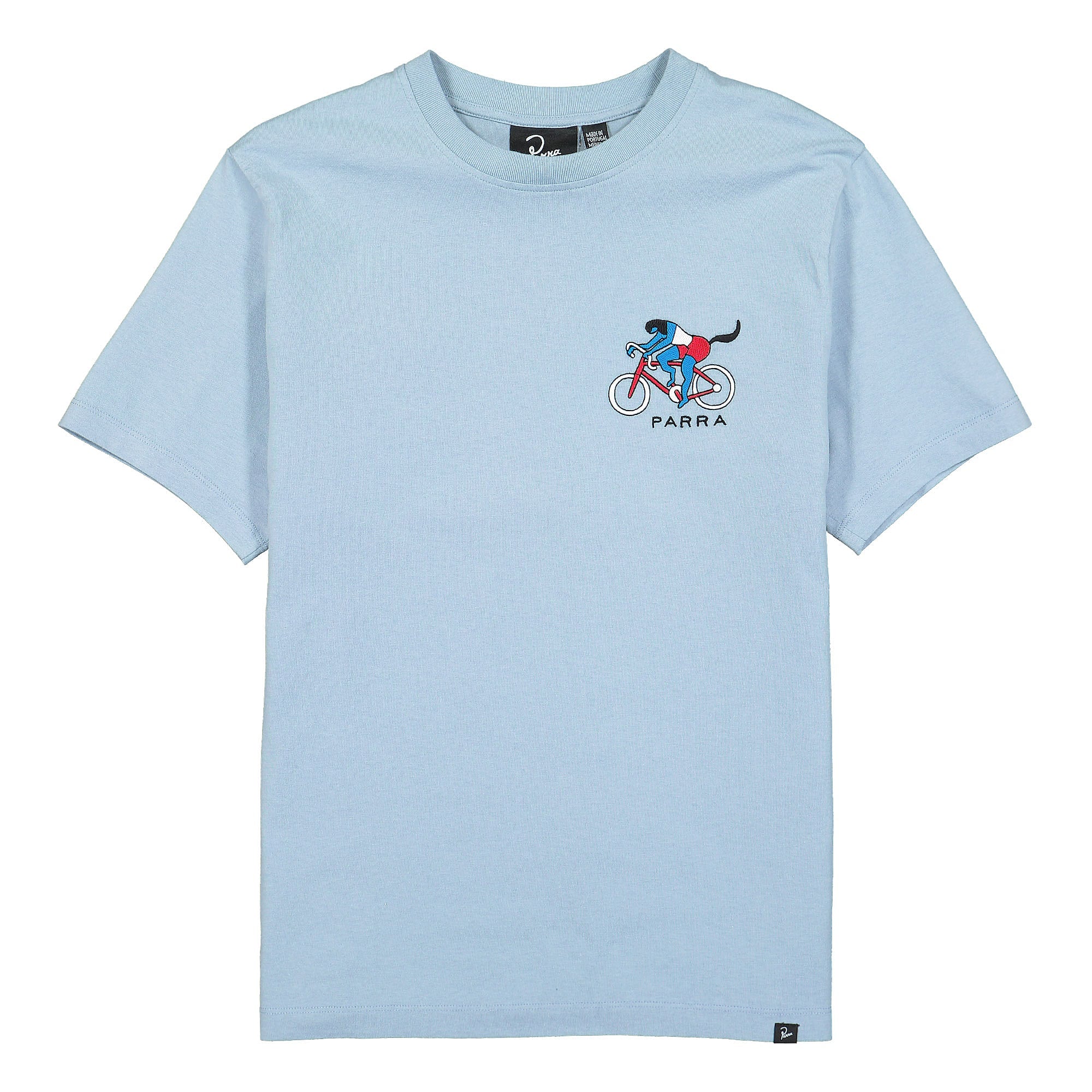 Parra The Chase T-Shirt Dusty Blue T-Shirts 46115 | Overkill