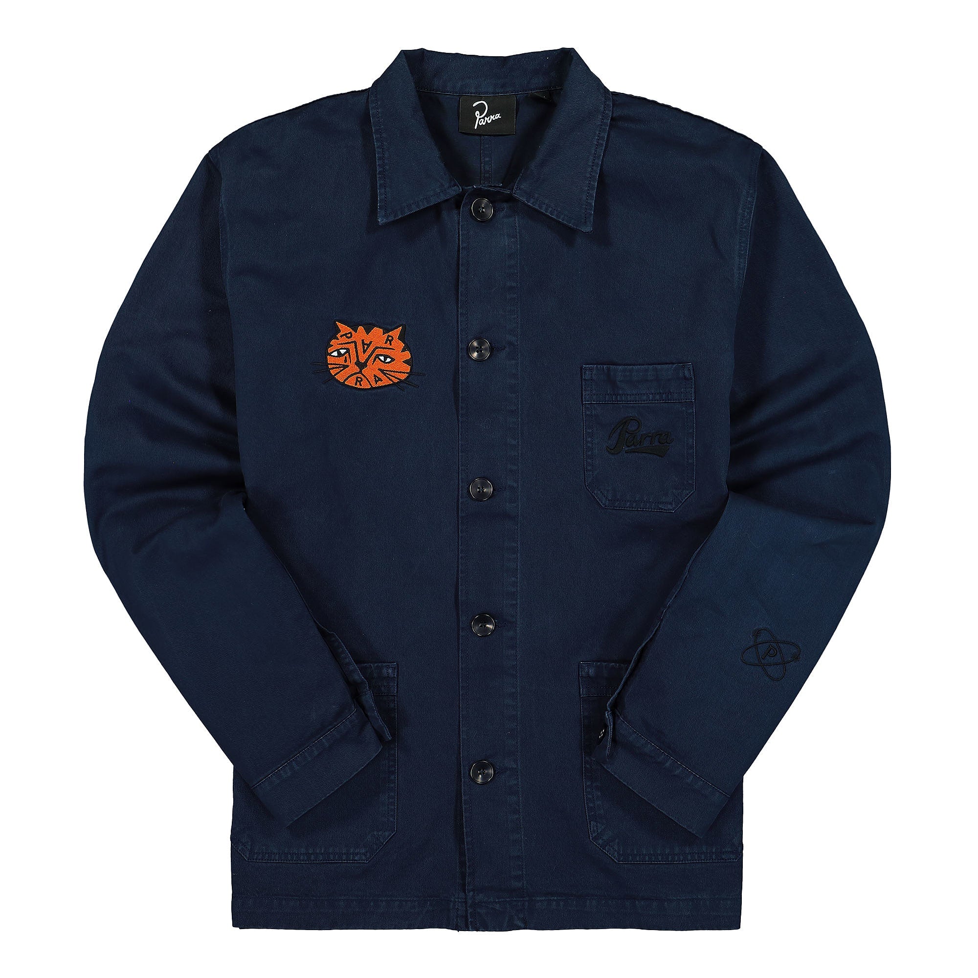 Parra Sad Cat Pencil System Jacket Blue Jackets 46135 | Overkill