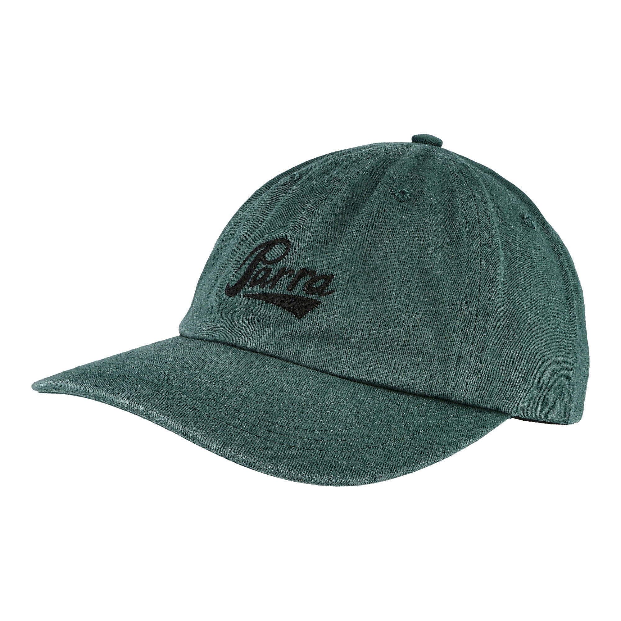 Parra Pencil Logo 6 Panel Hat Dark Green Caps 46175 | Overkill