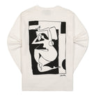 Parra Rest Day Long Sleeve T-Shirt White T-Shirts Close-up | Overkill
