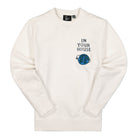 Parra Systems Logo Crew Neck Sweatshirt White Sweatshirts 46225 | Overkill