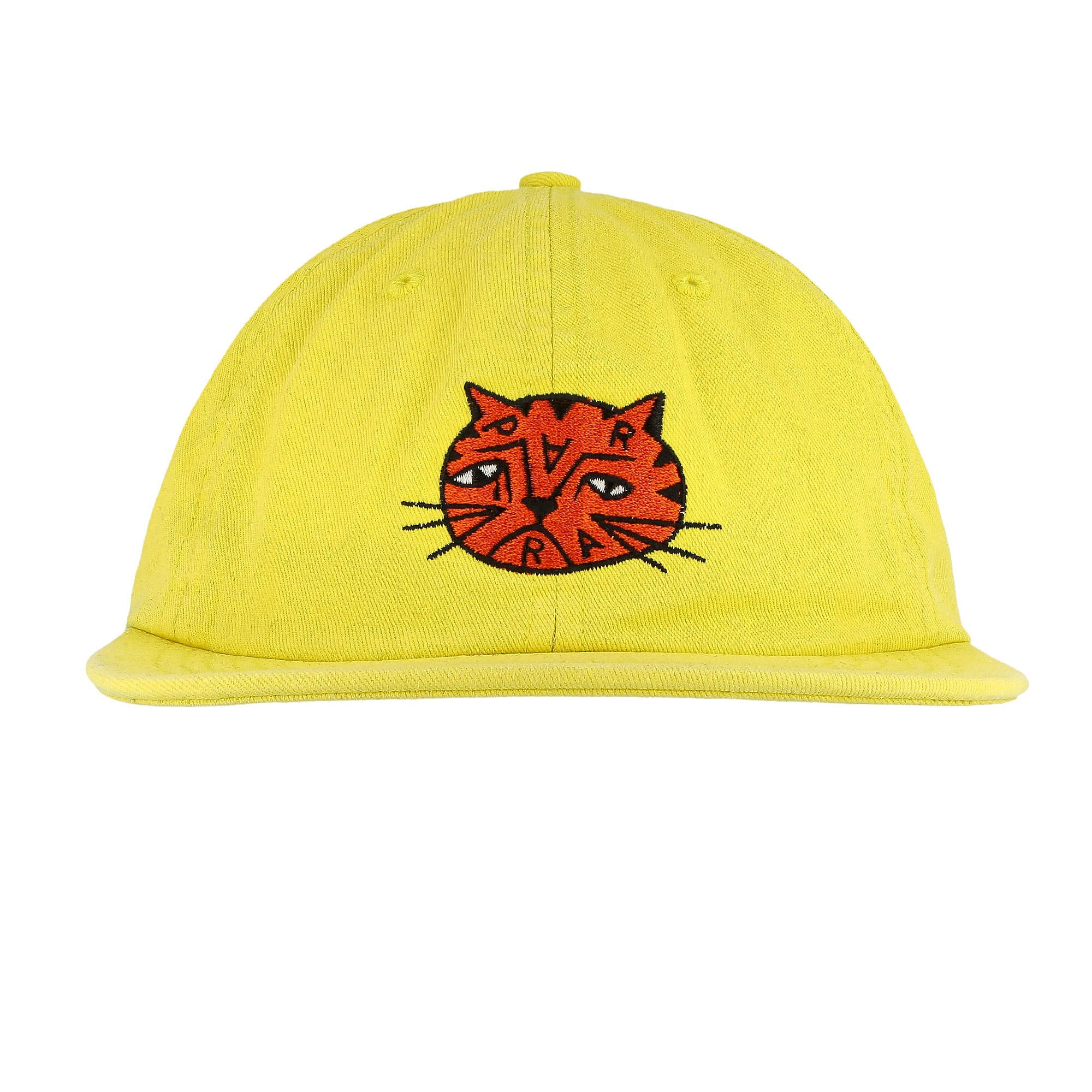 Parra Sad Cat 6 Panel Hat Yellow Caps Detailfoto | Overkill